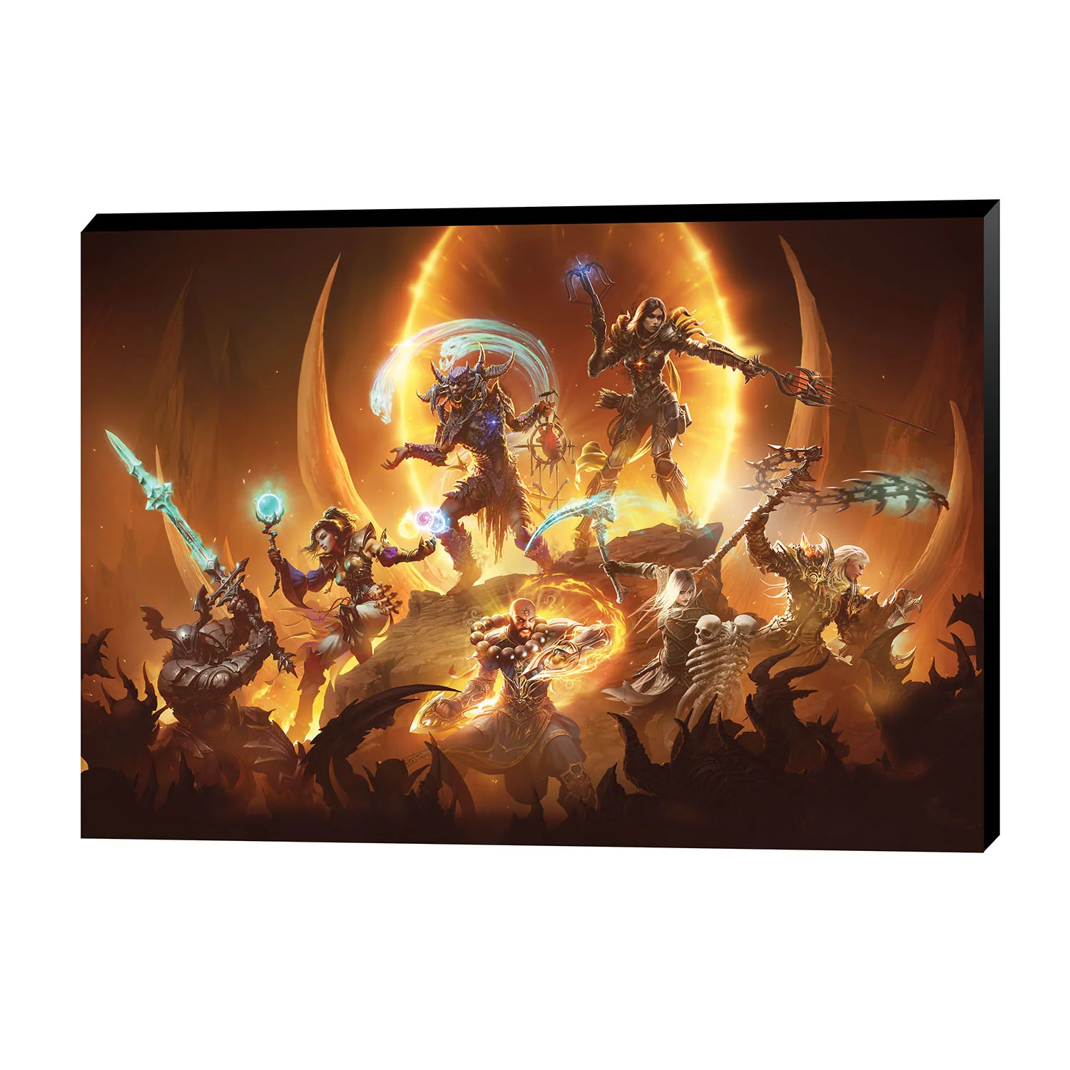 Diablo III 35.5x51cm Canvas