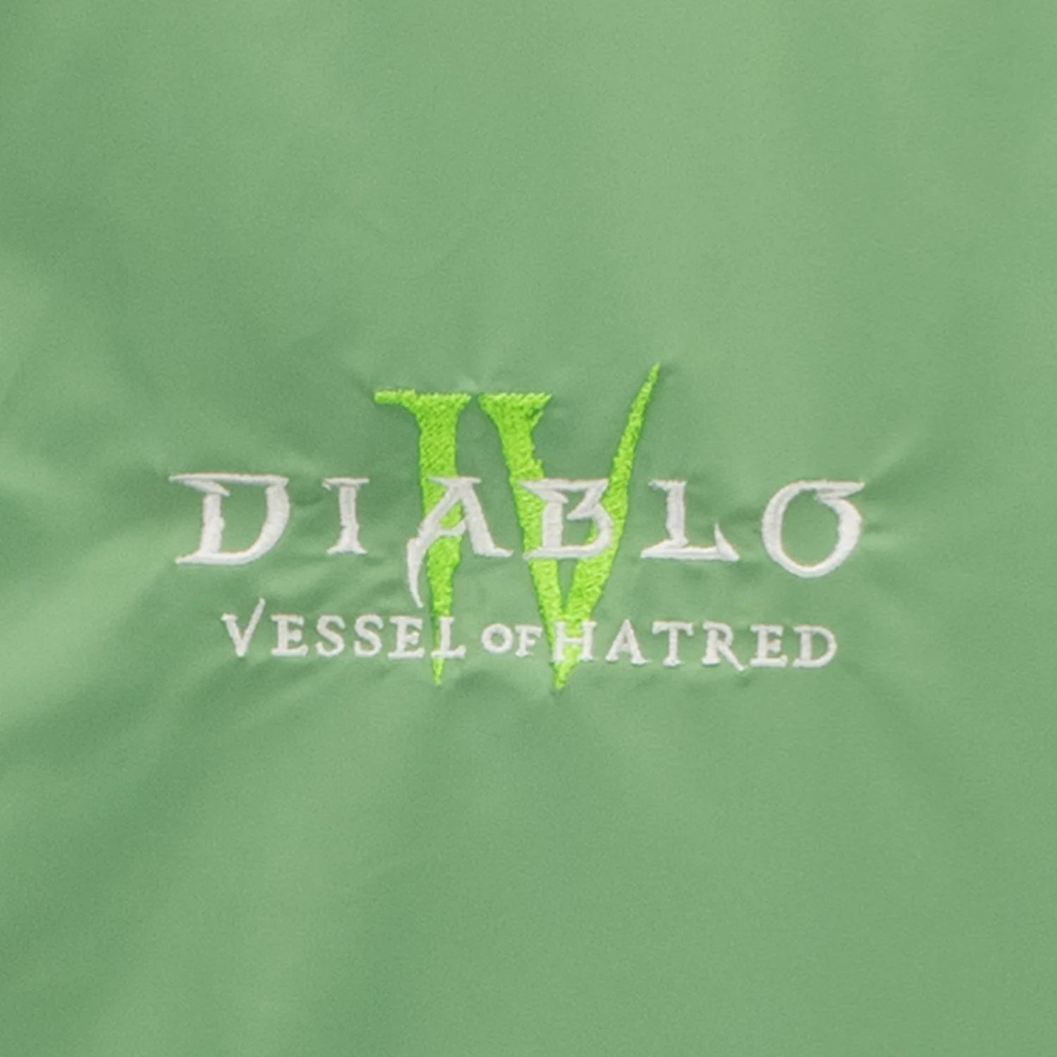 Diablo IV Spiritborn Green Zip-Up Bomber Jacket - Image 3