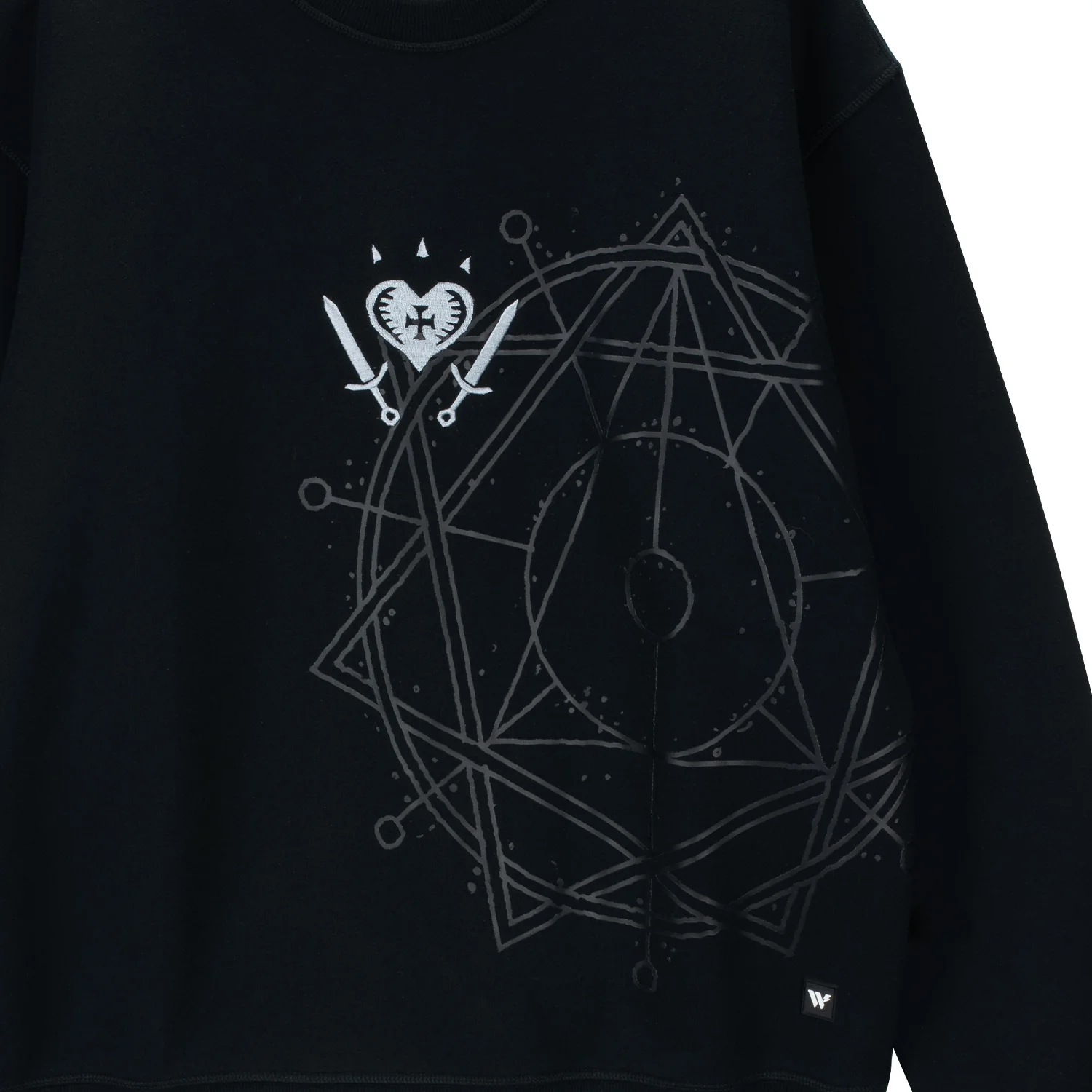Diablo IV Rogue Black Crewneck Sweatshirt - Image 3