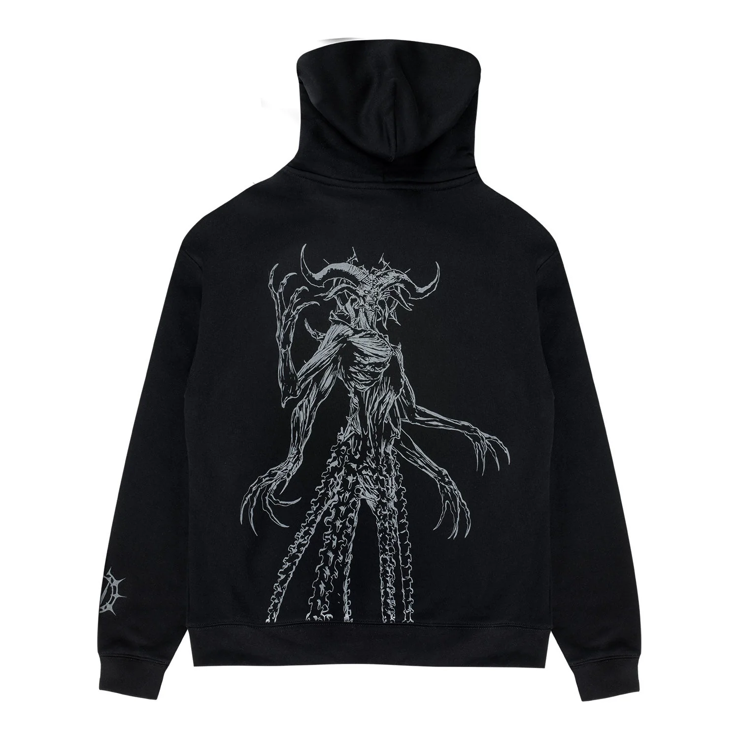 Diablo IV: Lord of Hatred Mephisto Embossed Black Pullover Hoodie