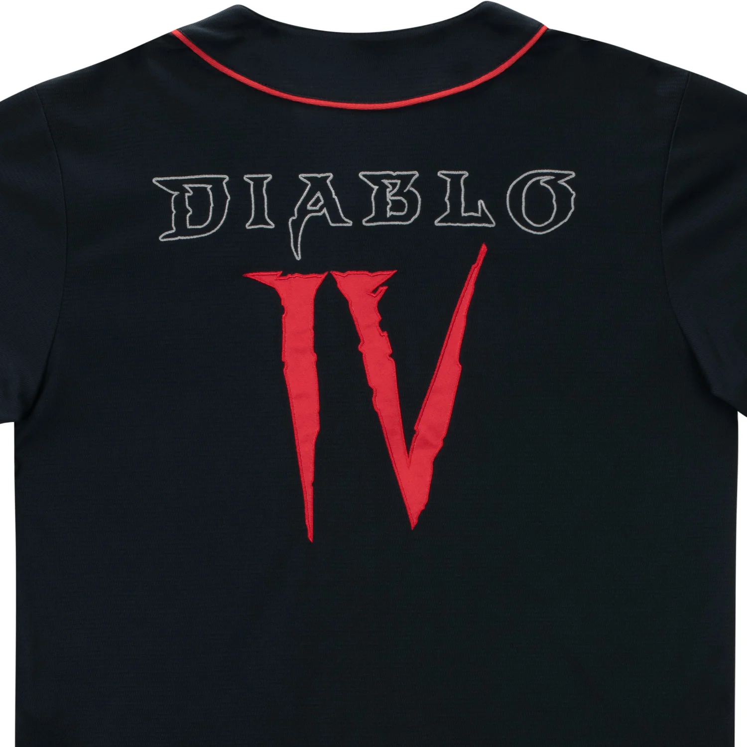 Diablo IV Black Baseball Jersey - Image 5