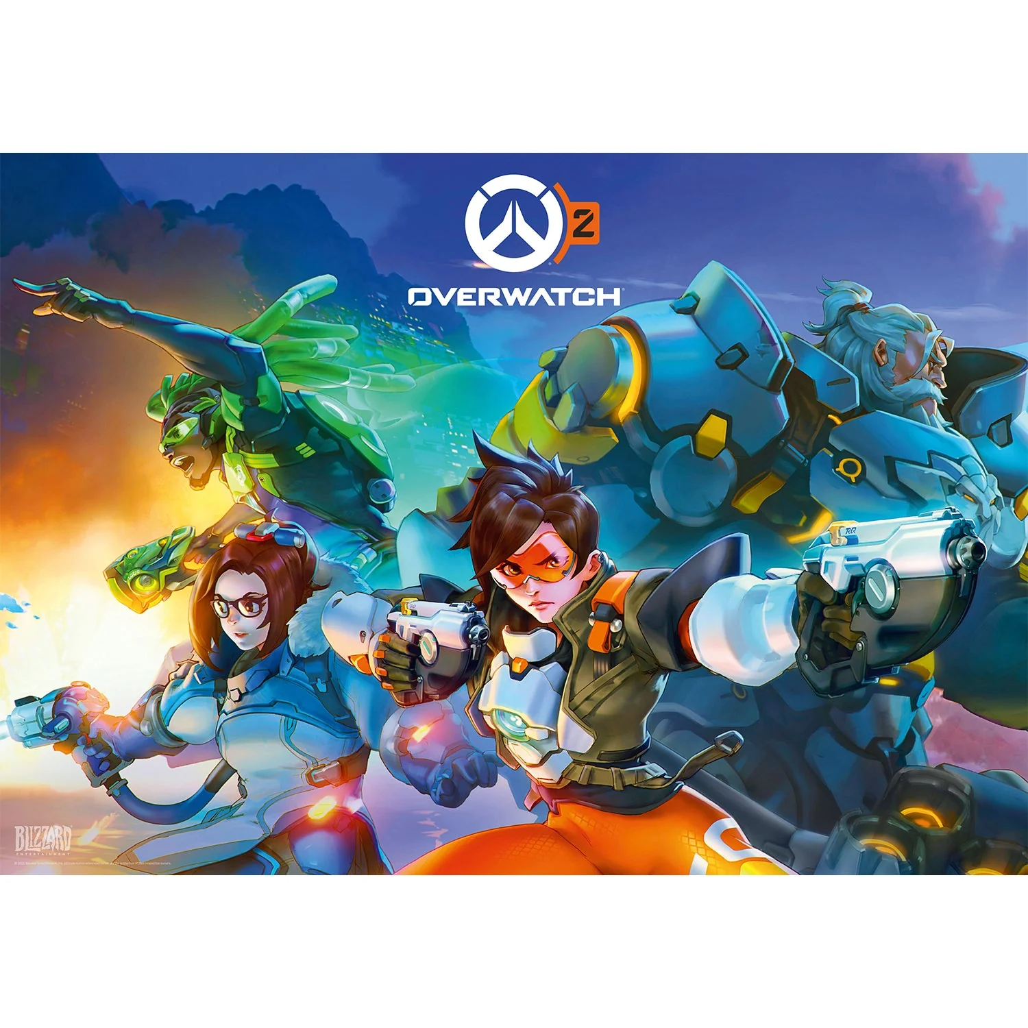 Overwatch 2 Rio 1000 Piece Puzzle and Poster - Image 4