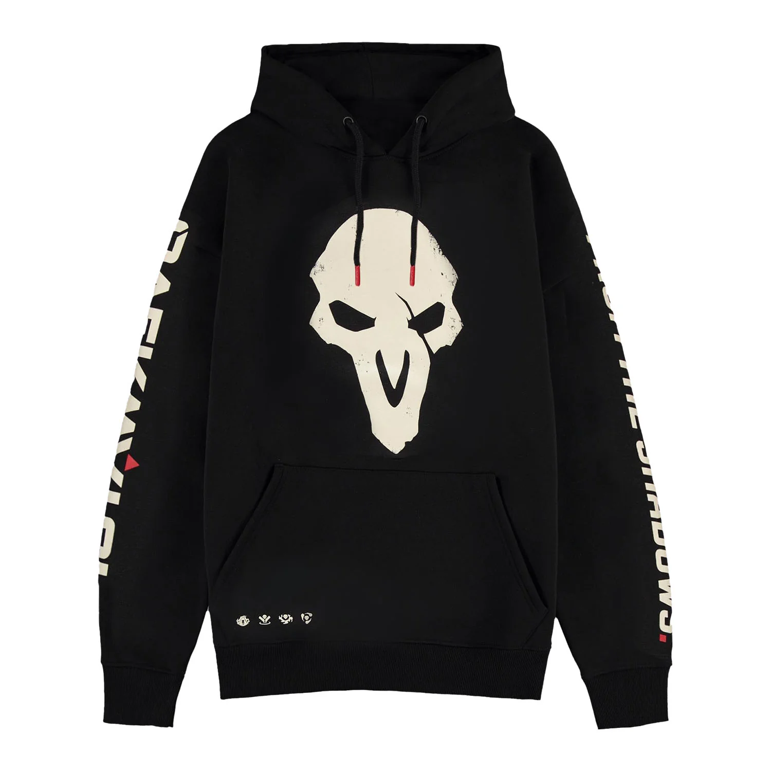 Overwatch Reaper Icon Black Pullover Hoodie