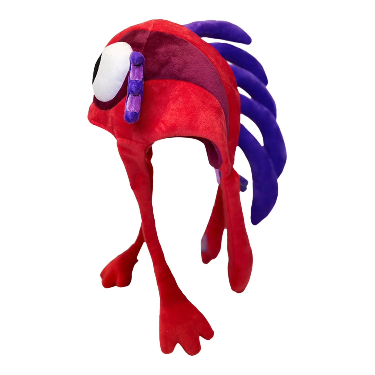 World of Warcraft Red Murloc Plush Hat - Image 2