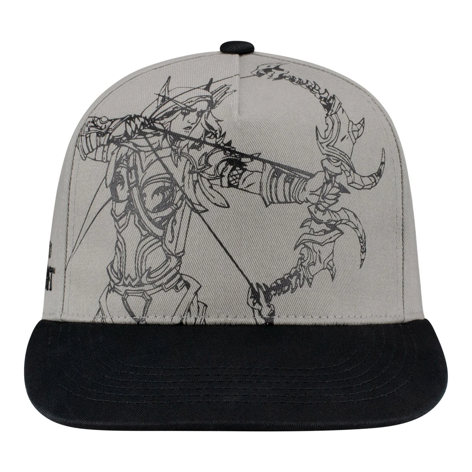 World of Warcraft Sylvanas Sketch Snapback Hat