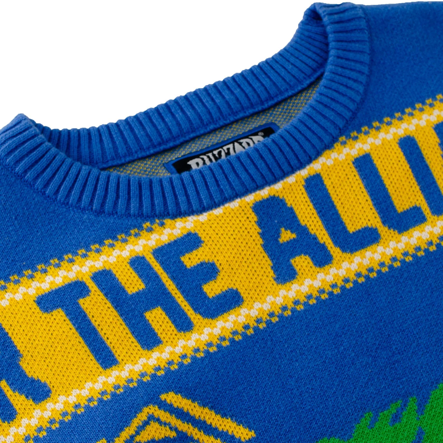 World of Warcraft Alliance Wreath Holiday Sweater - Image 7