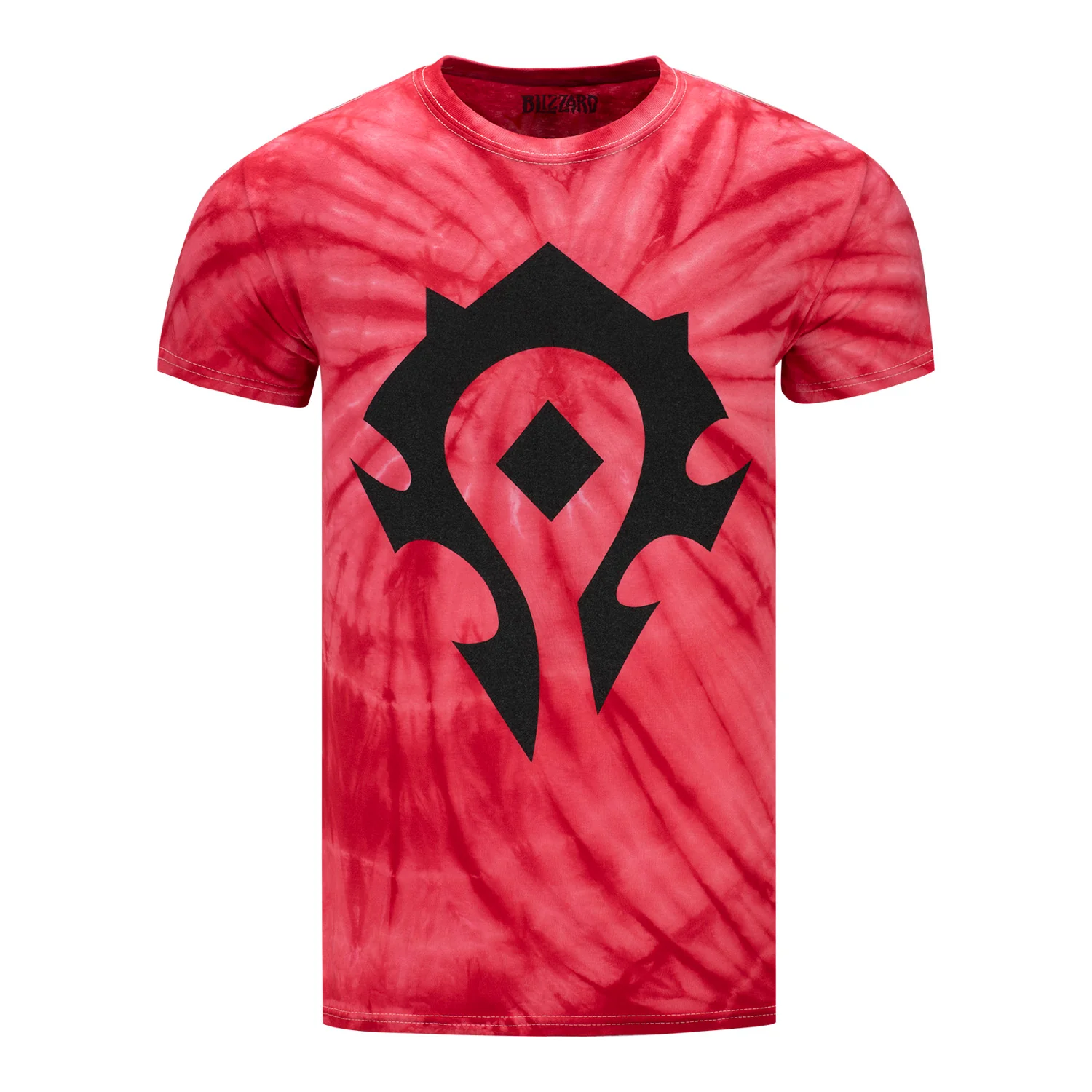 World of Warcraft Horde Red Tie-Dye T-Shirt