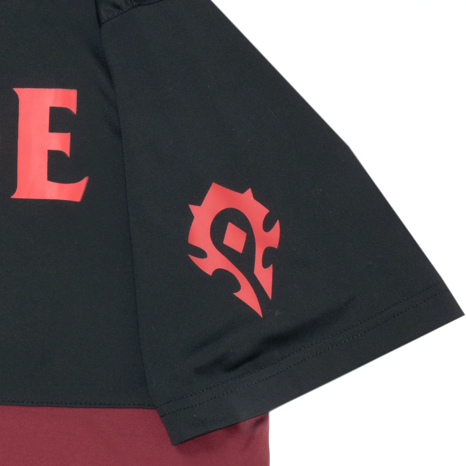 World of Warcraft Horde Red Colour Block T-Shirt - Image 5