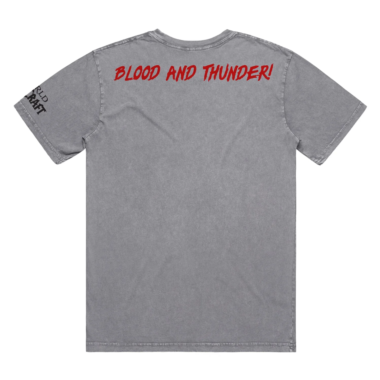 World of Warcraft Horde Icon Grey T-Shirt - Image 2